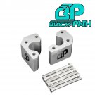 2008-2021 Kawasaki Concours 1400 GTR ABS 2" Silver Handlebar Riser Spacer Kit