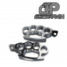 88-21 Harley Sportster Models Iron 883 Control Foot Peg Footpegs Billet CHROME
