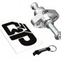 BP Black 2000-2006 Kawasaki Ninja ZX-12R Manual Adjustable Cam Chain Tensioner