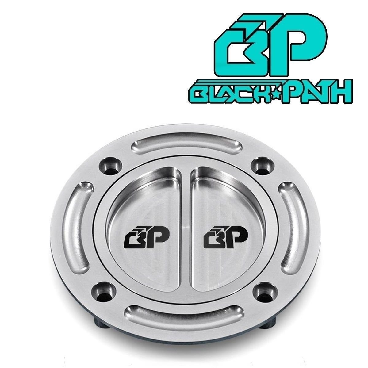 BP Silver Billet Fuel Gas Cap Kit 1988-1998 Suzuki RGV250 RGV-250 RGV 250