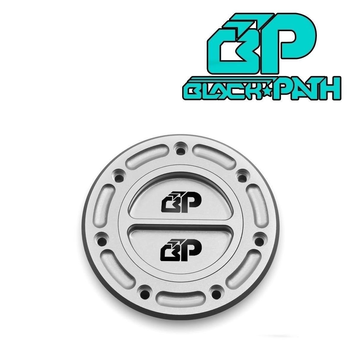 BP 1988-2007 Silver Kawasaki Ninja 250R Fuel Gas Cap Kit EX250 GPZ250
