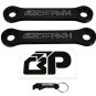 2008-2018 Kawasaki KLR 650 KLR650 1.5" Black Lowering Links Kit Drop Dog Bones