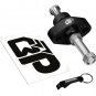 BP 1991-2003 Kawasaki ZX-7R Manual Adjustable Cam Chain Tensioner Black