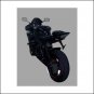 1984-2018 Kawasaki KLR Series Swingarm License Plate Relocator Bracket Kit