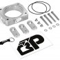 1997-2003 Ford F150 Expedition Silver Throttle Body Spacer Kit 4.6L 5.4L Engines