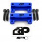 Big Brake Upgrade Brackets For Nissan 89-98 240SX to 300ZX Calipers 350Z Rotors