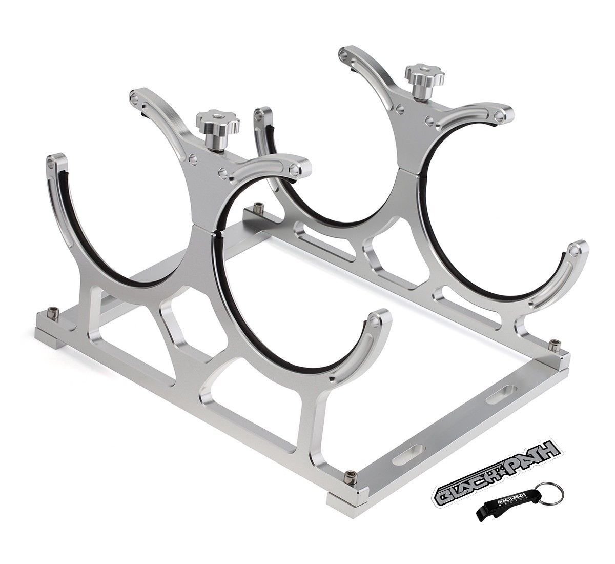 Universal Fitment NOS Nitrous Dual Bottle Mounting Bracket O Ring KNOS N2O