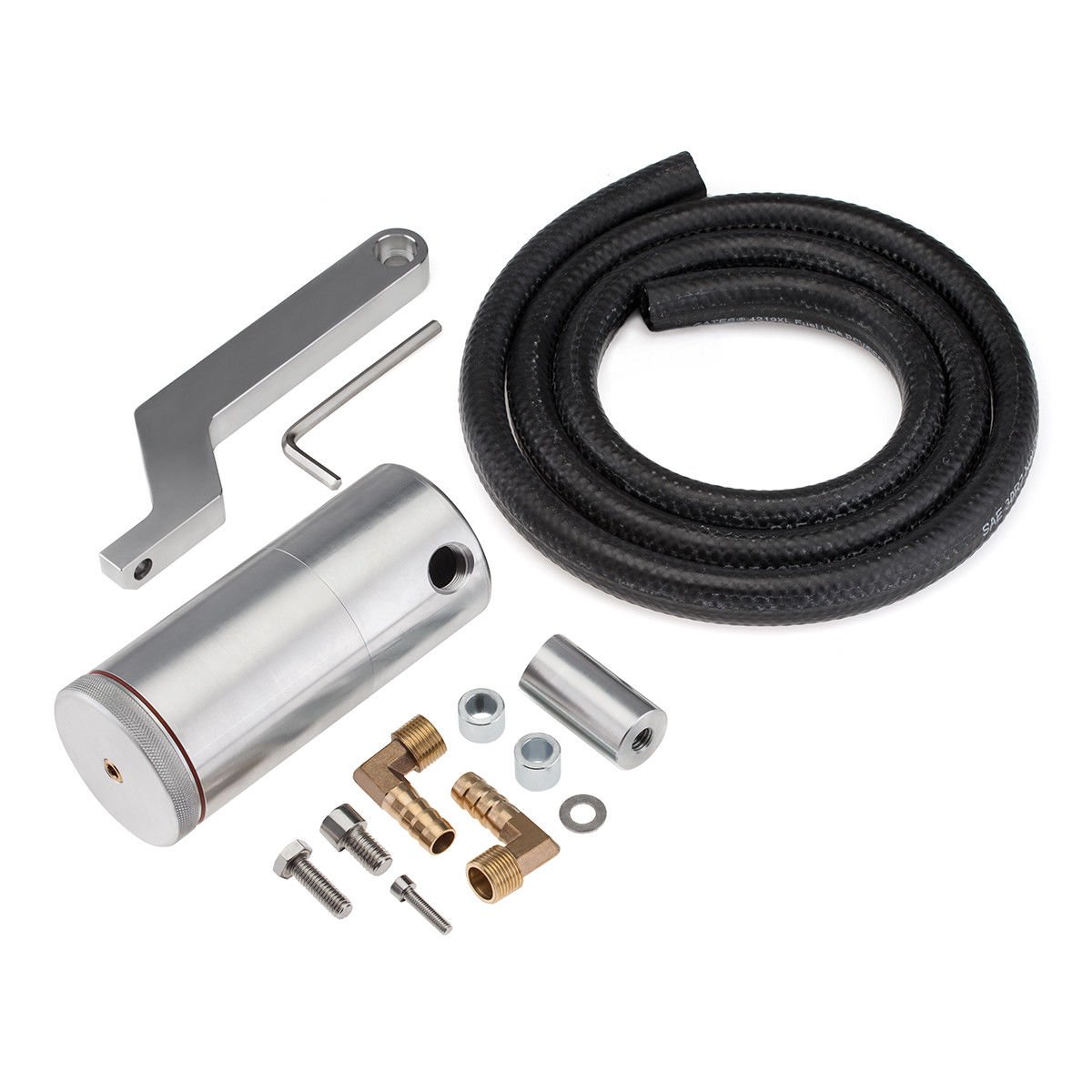 Universal Fit For Direct Injection Engines Air Oil Catch Can Separator Filter