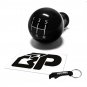 79-04 Mustang Bullitt 5 Speed Black Manual Round Billet Shift Shifter Knob