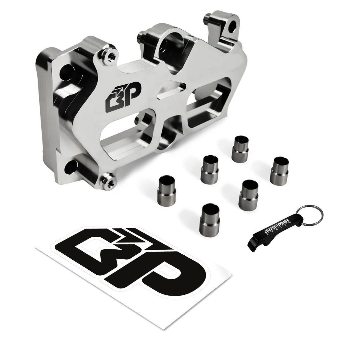 Engine Main Block Girdle+Dowel Pin LS VTEC Swap Silver For Honda Civic