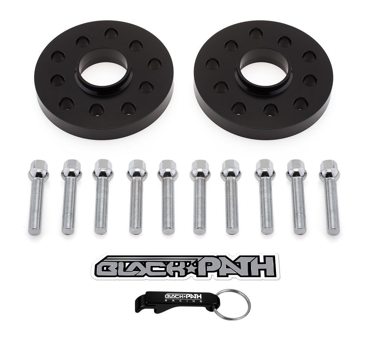 BP 2pc 20mm Hubcentric 5x100 M12 57.1 CB Wheel Spacers Volkswagen Passat V6