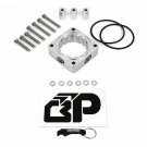 87-04 JEEP Wrangler Grand Cherokee 2.5L 4.0L Silver Throttle Body Spacer