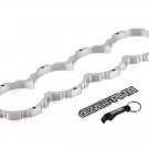 B16 B18 Series Engine Block Guard Silver For 1990-2001 Honda Acura