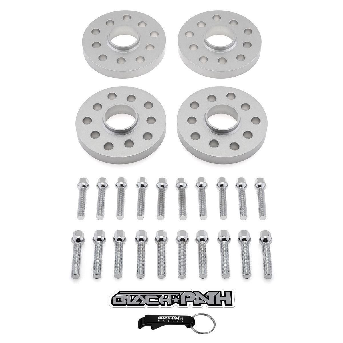 4pc 20mm Hubcentric Volkswagen 5x100 M12 57.1 CB Wheel Spacers Passat V6