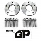 BP 20mm 2007-2012 BMW 1 Series Silver 5x120 Wheel Spacers Kit Hub Centric