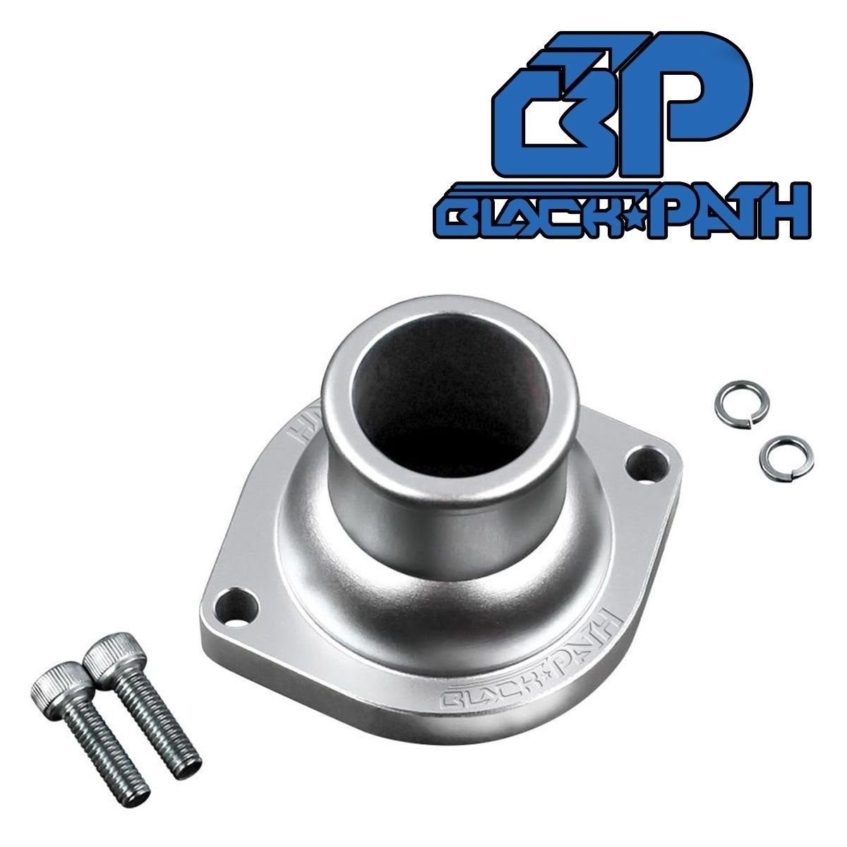 BlackPath CNC Straight Thermostat Housing GM Chevrolet LS Series
