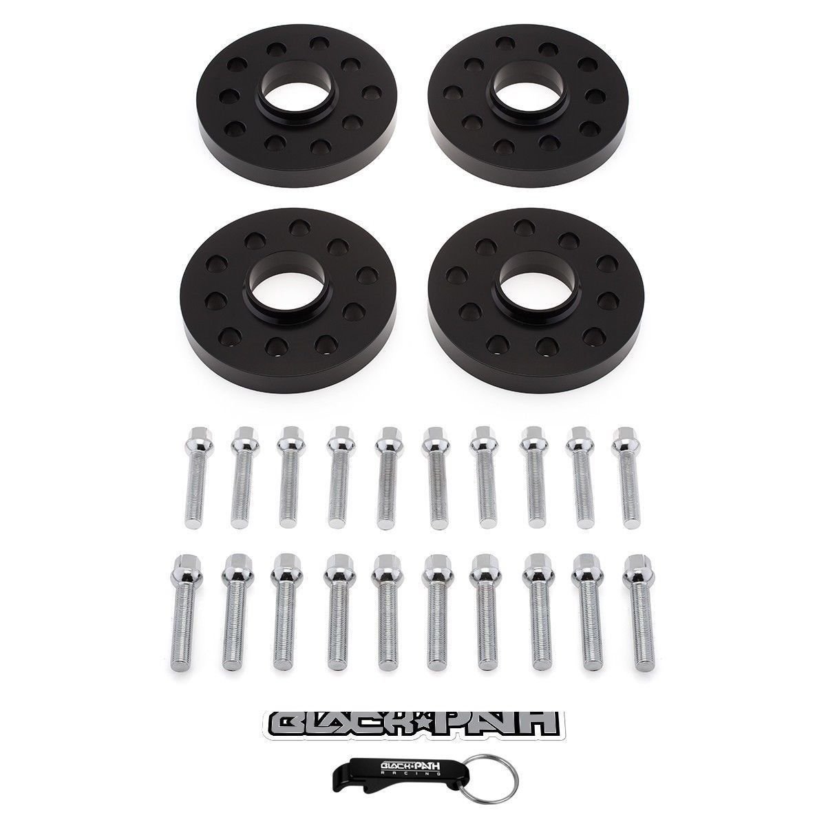 BP 4pc 20mm Hubcentric 5x100 M12 57.1 CB Wheel Spacers Volkswagen Passat V6