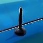 1979-2009 Ford Mustang Cobra GT Billet Black Stubby Short Radio Compact Antenna