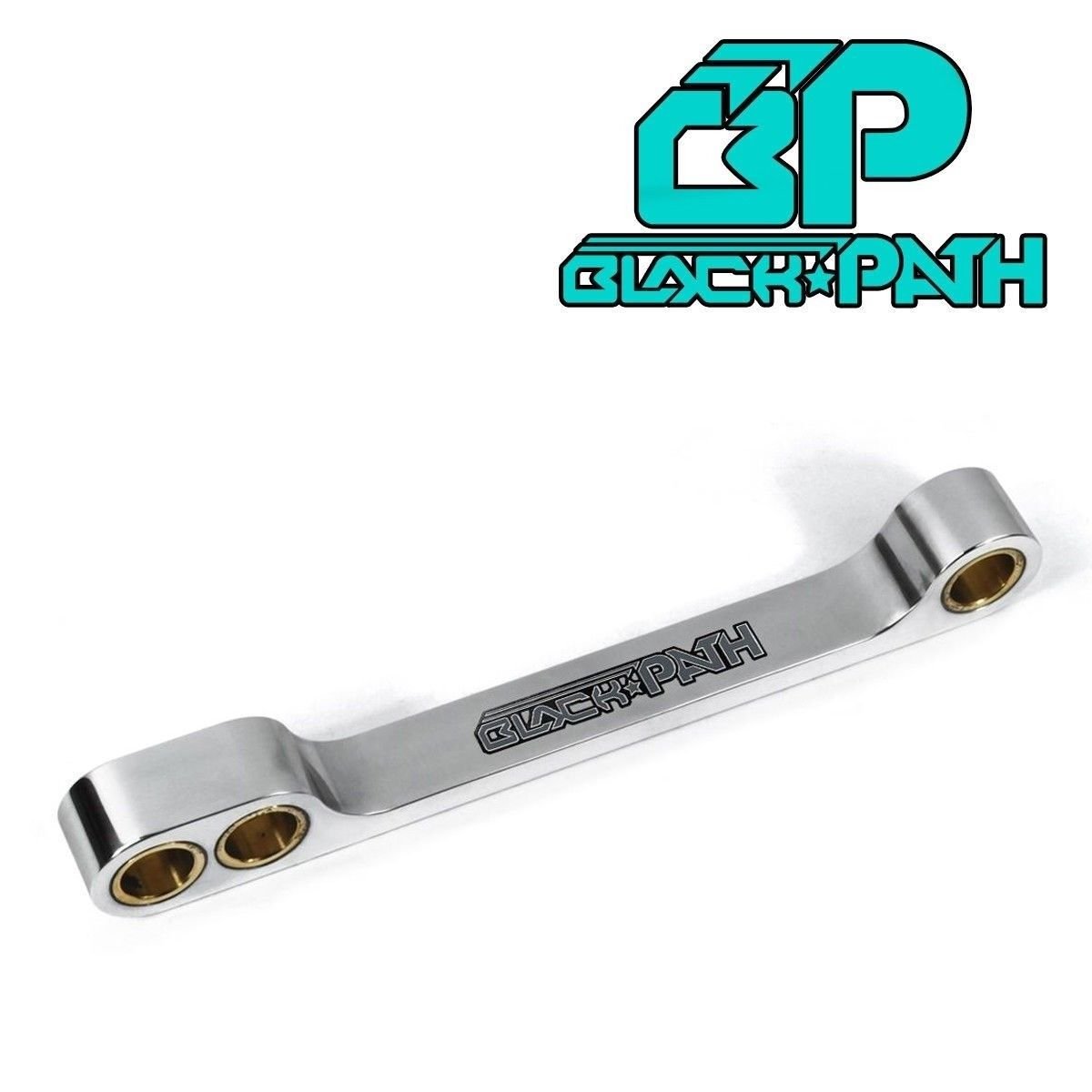 95-09 Yamaha YZF R1 R6 R6S 2 or 4" Adjustable Rear Drop Silver Lowering Link Kit