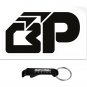 2006-2011 Kawasaki Ninja ZX-14 SwingArm Extensions + Silver Chain Kit