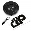 Fits 00-06 Kawasaki Ninja ZX6R / 636 ZX10R Billet Fuel Tank Gas Cap Set