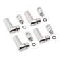4 pieces O2 Sensor Spacer Extender Header Pipe 90 Degree Angle Kit M18 x 1.5