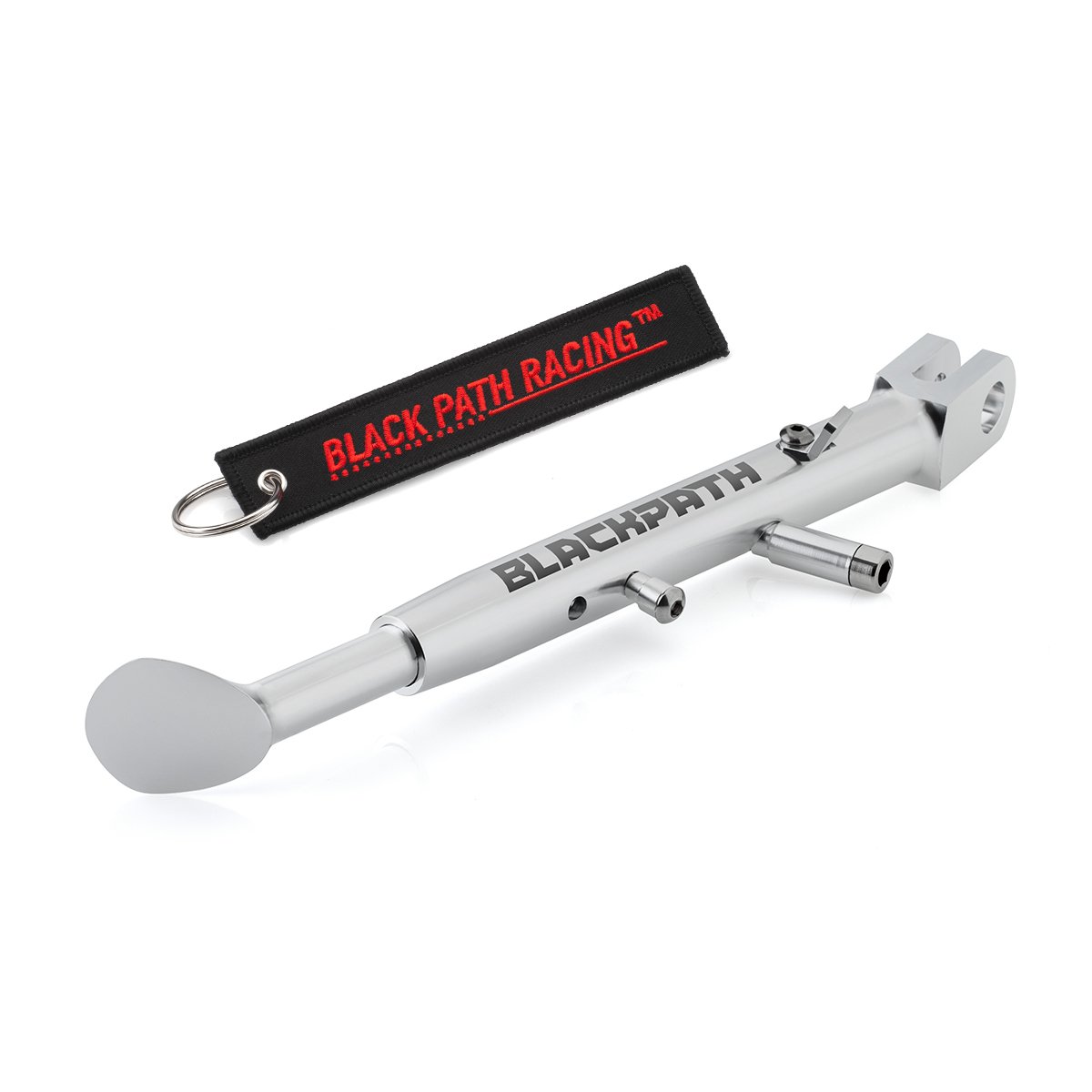 2000-2009 Suzuki GSXR 750 Silver Adjustable Lowering Kick Stand Kickstand Kit