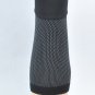20-30 mmHg Foot Compression Sleeves for Ankle/Heel Support 2Pairs Black