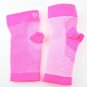 20-30 mmHg Foot Compression Sleeves for Ankle/Heel Support 2Pairs Rose