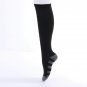 2Pairs Black Compression Socks for Men & Women, Graduated Athletic Fit for Running, Nurses