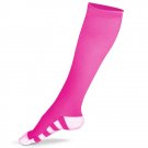 2Pairs White Compression Socks for Men & Women, Graduated Athletic Fit for Running, Nurses