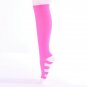 2Pairs White Compression Socks for Men & Women, Graduated Athletic Fit for Running, Nurses