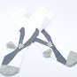 White Athletic Running Socks for Nursing Compression Socks for Travel Running Sports Socks