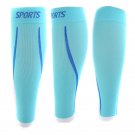 Ice Blue Compression sleeves Great For running & sports; support sore muscles & Jonit