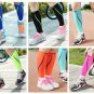 Orange Compression sleeves Great For running & sports; support sore muscles & Jonit