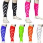 White Compression Recovery Calf Sleeves - Shin Splint Leg Sleeves