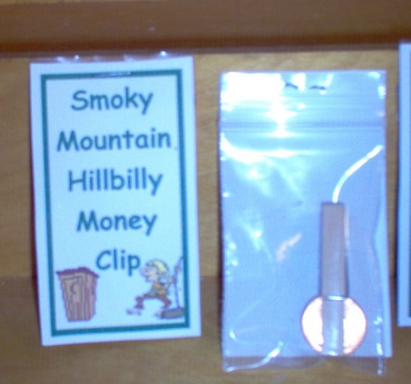 jokes to craft how Hillbilly Smoky by The Mountain Gift Clip Gag Money