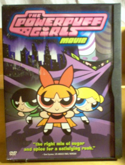 The Powerpuff Girls Movie DVD