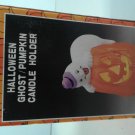 HALLOWEEN GHOST/PUMPKIN CANDLE HOLDER