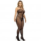 #H3126 Sexy women's lingerie Hosiery transparent crotchless mesh fishnet bodystockings