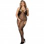 #H3014 Women's sexy lingerie mesh cut-out halter-neck body stockings