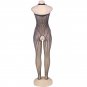 #H3014 Women's sexy lingerie mesh cut-out halter-neck body stockings