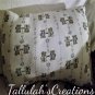 "Night Night Bears" Miniatue Pillow