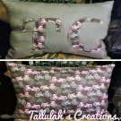 "Tallulah's Creations" Initial Throw Pillow