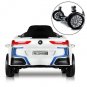 KIDS RIDE ON CAR W/ REMOTE CONTROL BLUE WHITE