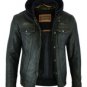 DS732 Men's Premium Classic Plain Side Police Style Jacket