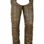 DS478R Unisex Double Deep Pocket Thermal Lined Chaps (Brown)