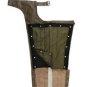 DS478R Unisex Double Deep Pocket Thermal Lined Chaps (Brown)