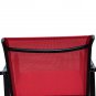 Outdoor Counter Height Bar Stool All Weather 2 PCS Set (Red)