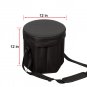 Outdoor Portable Storage Stool Padded Seat